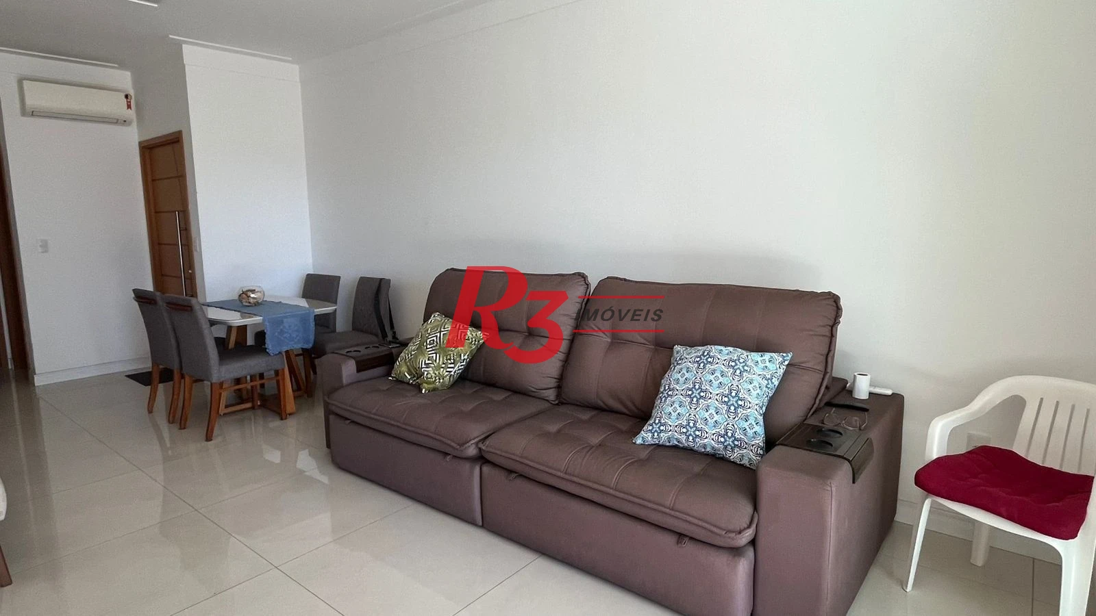 Apartamento com 3 dormitórios à venda, 124 m² por R$ 2.000.000,00 - Boqueirão - Santos/SP