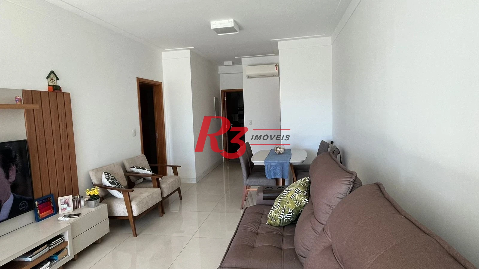 Apartamento com 3 dormitórios à venda, 124 m² por R$ 2.000.000,00 - Boqueirão - Santos/SP