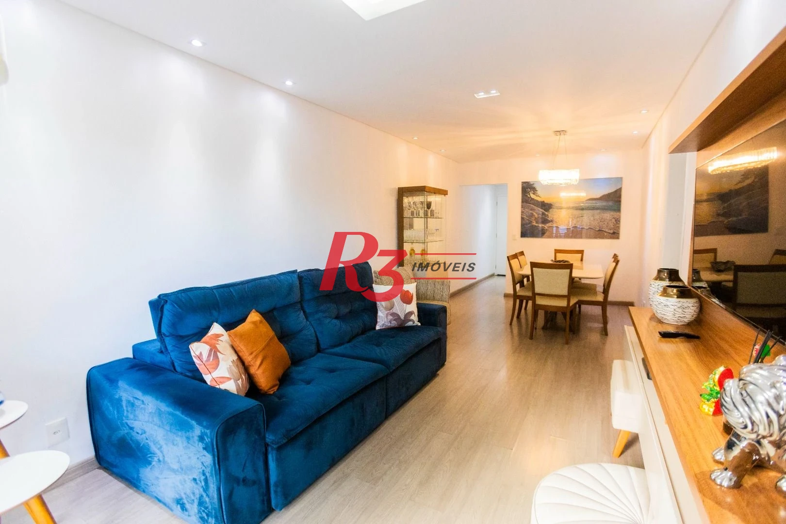 Apartamento com 3 dormitórios à venda, 124 m² por R$ 980.000,00 - Gonzaga - Santos/SP