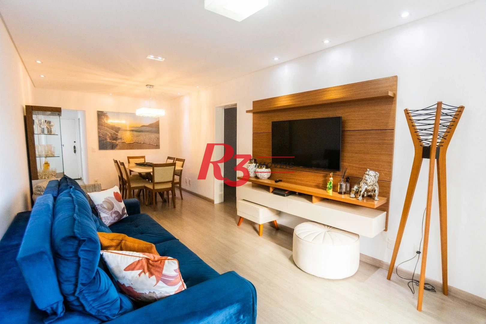 Apartamento com 3 dormitórios à venda, 124 m² por R$ 980.000,00 - Gonzaga - Santos/SP