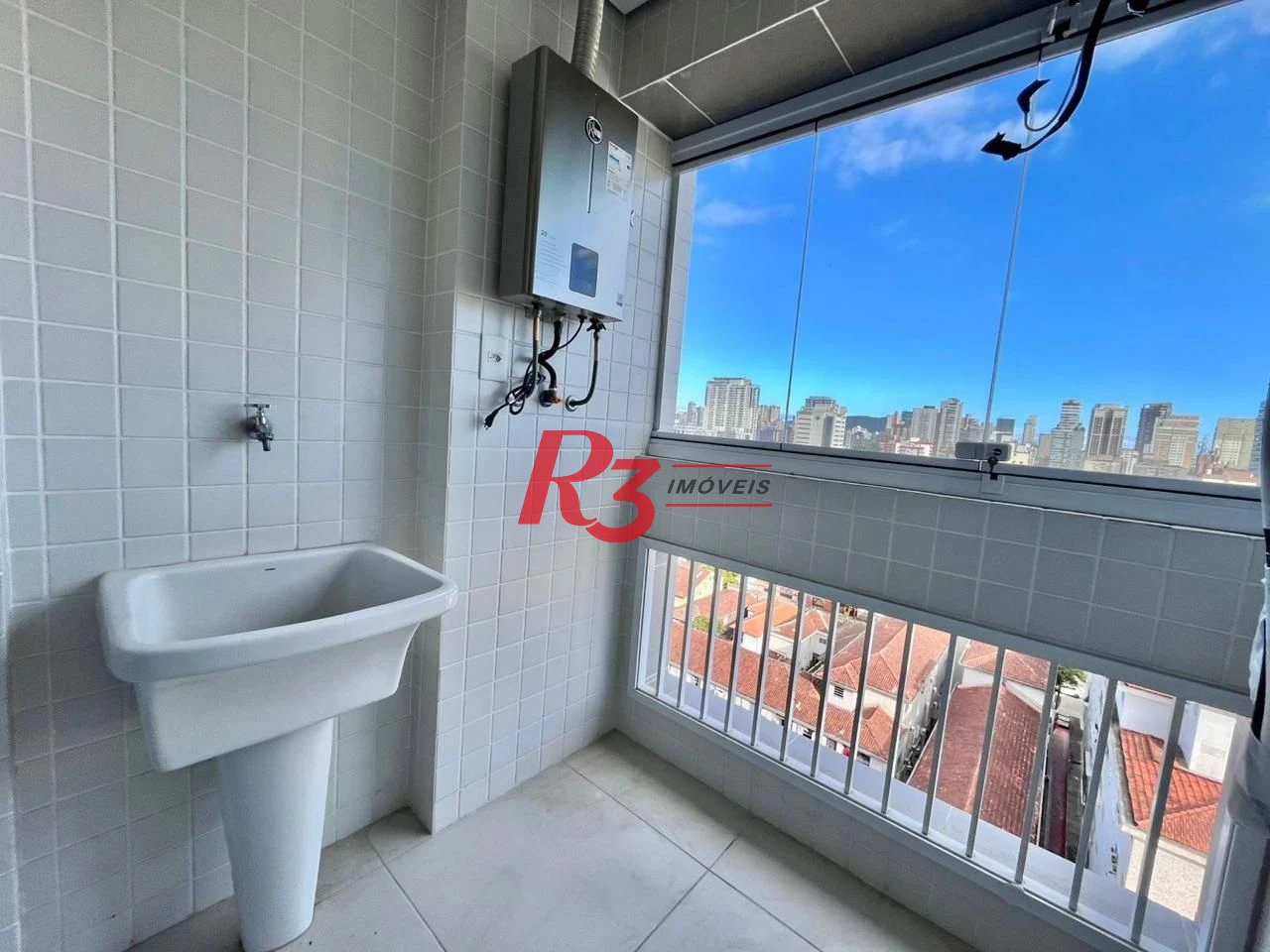 Apartamento para alugar, 70 m² por R$ 5.900,00/mês - Boqueirão - Santos/SP