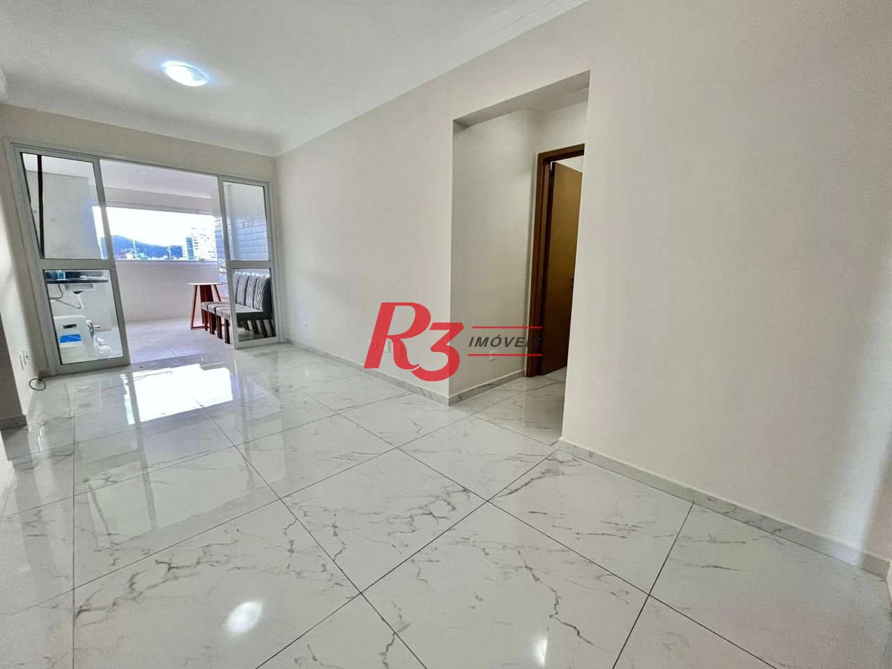Apartamento para alugar, 70 m² por R$ 5.900,00/mês - Boqueirão - Santos/SP