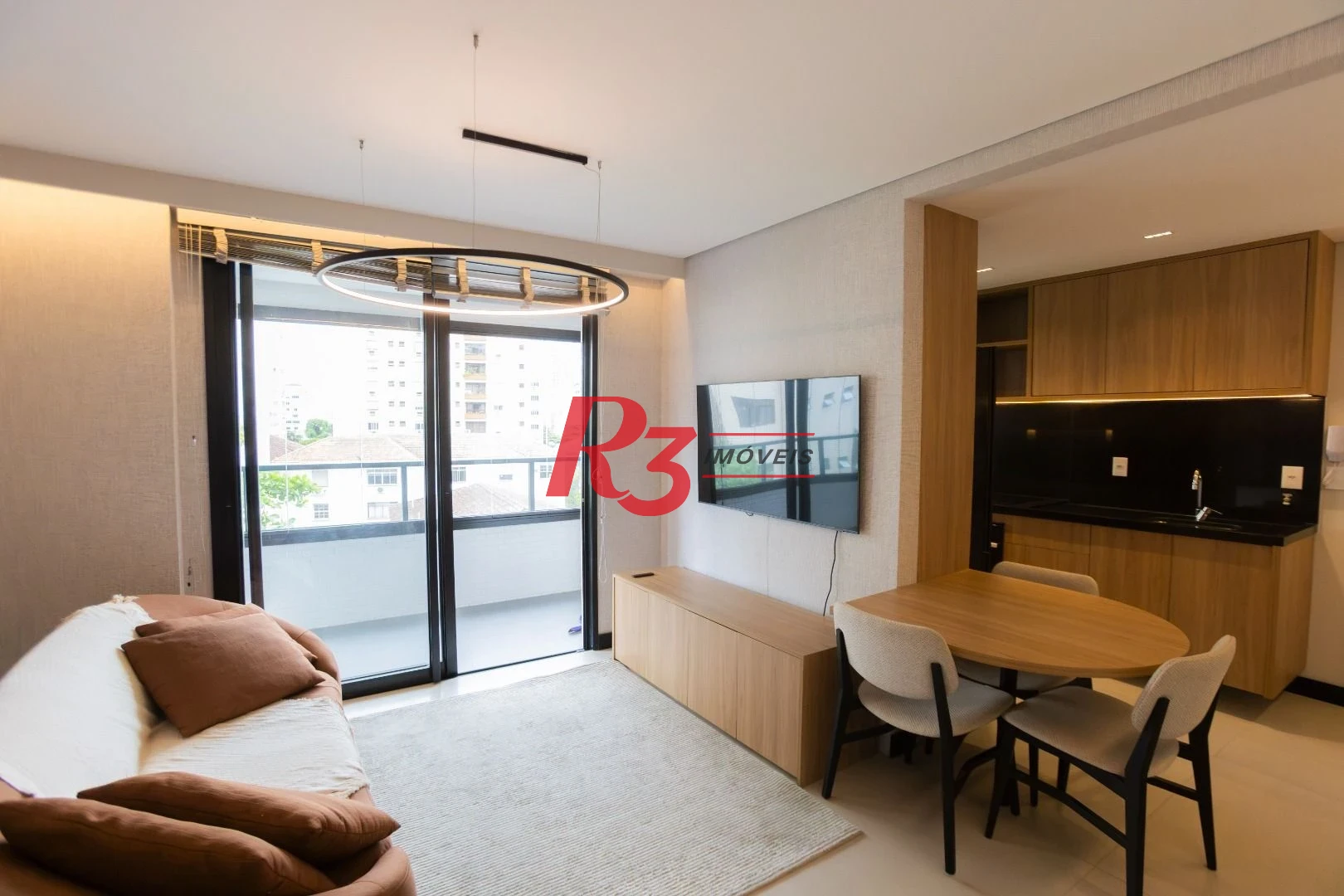 Apartamento com 1 dormitório à venda, 57 m² por R$ 750.000,00 - Ponta da Praia - Santos/SP