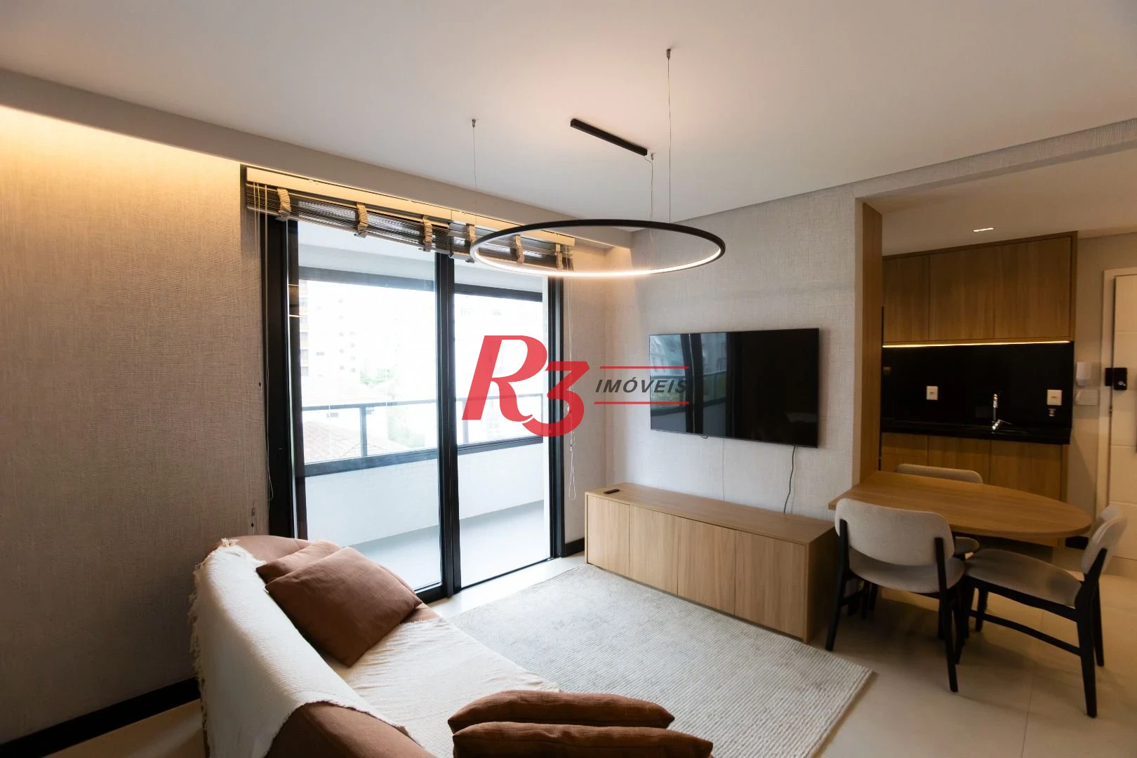 Apartamento com 1 dormitório à venda, 57 m² por R$ 750.000,00 - Ponta da Praia - Santos/SP