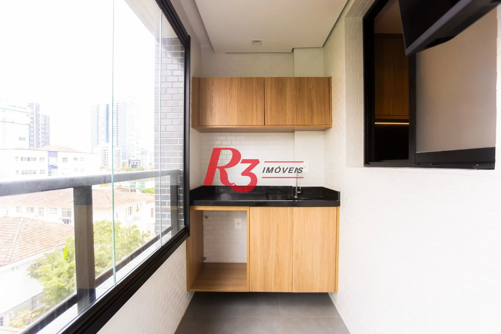 Apartamento com 1 dormitório à venda, 57 m² por R$ 750.000,00 - Ponta da Praia - Santos/SP