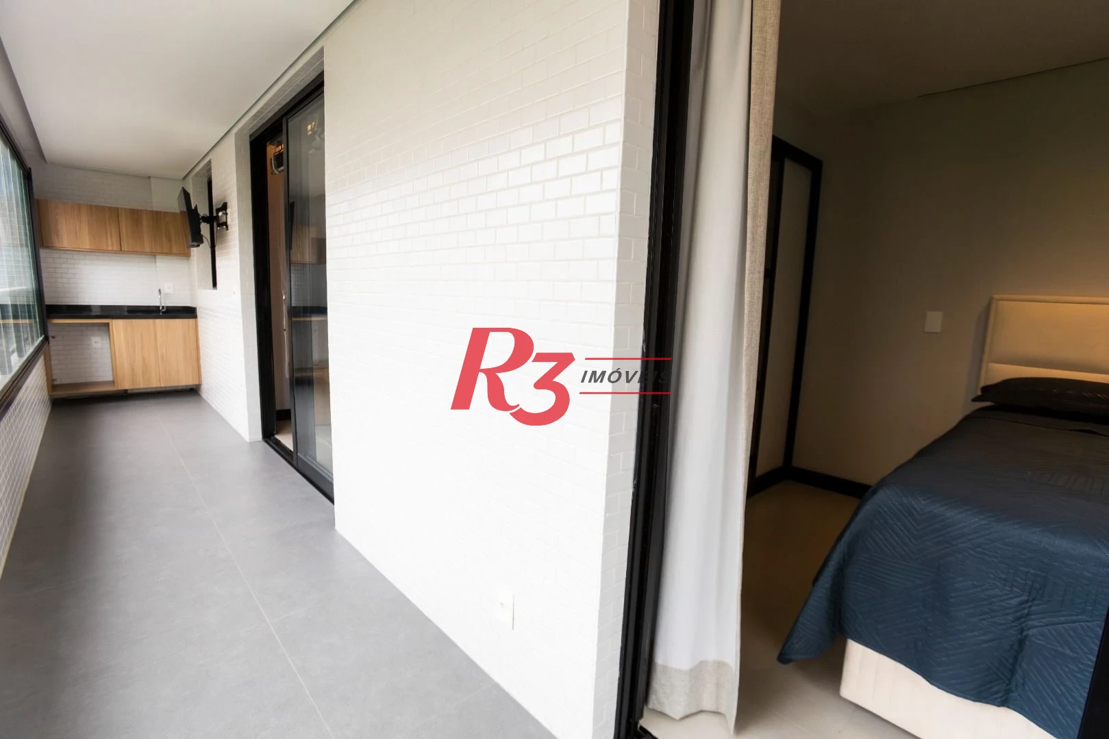 Apartamento com 1 dormitório à venda, 57 m² por R$ 750.000,00 - Ponta da Praia - Santos/SP
