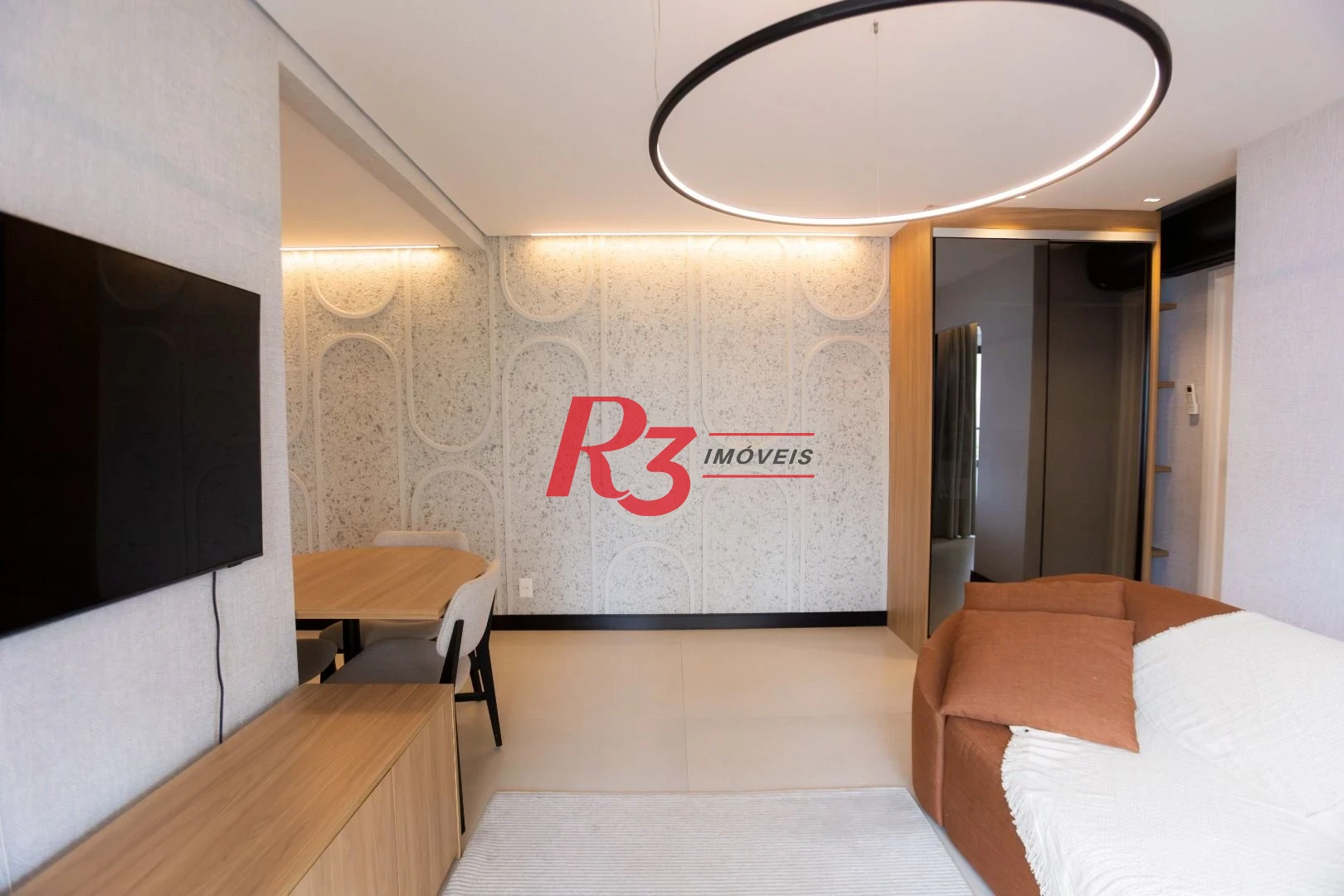 Apartamento com 1 dormitório à venda, 57 m² por R$ 750.000,00 - Ponta da Praia - Santos/SP