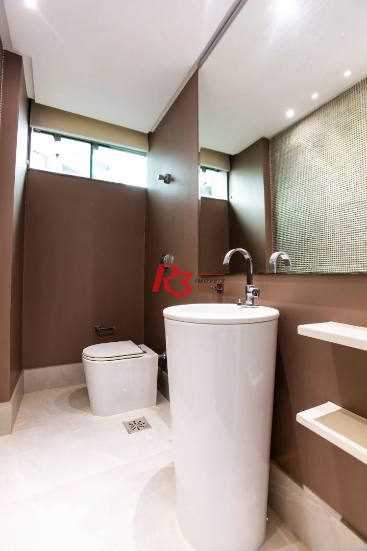 Apartamento à venda, 304 m² por R$ 2.479.000,00 - Boqueirão - Santos/SP