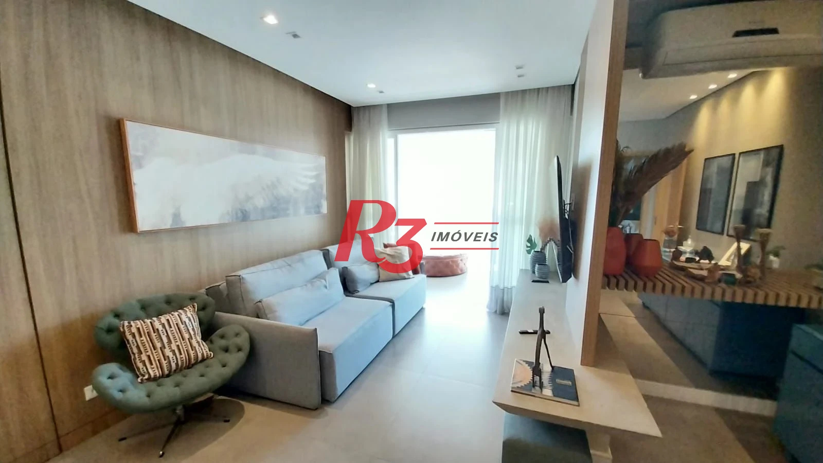 Apartamento com 3 dormitórios à venda, 129 m² por R$ 2.332.000,00 - Gonzaga - Santos/SP