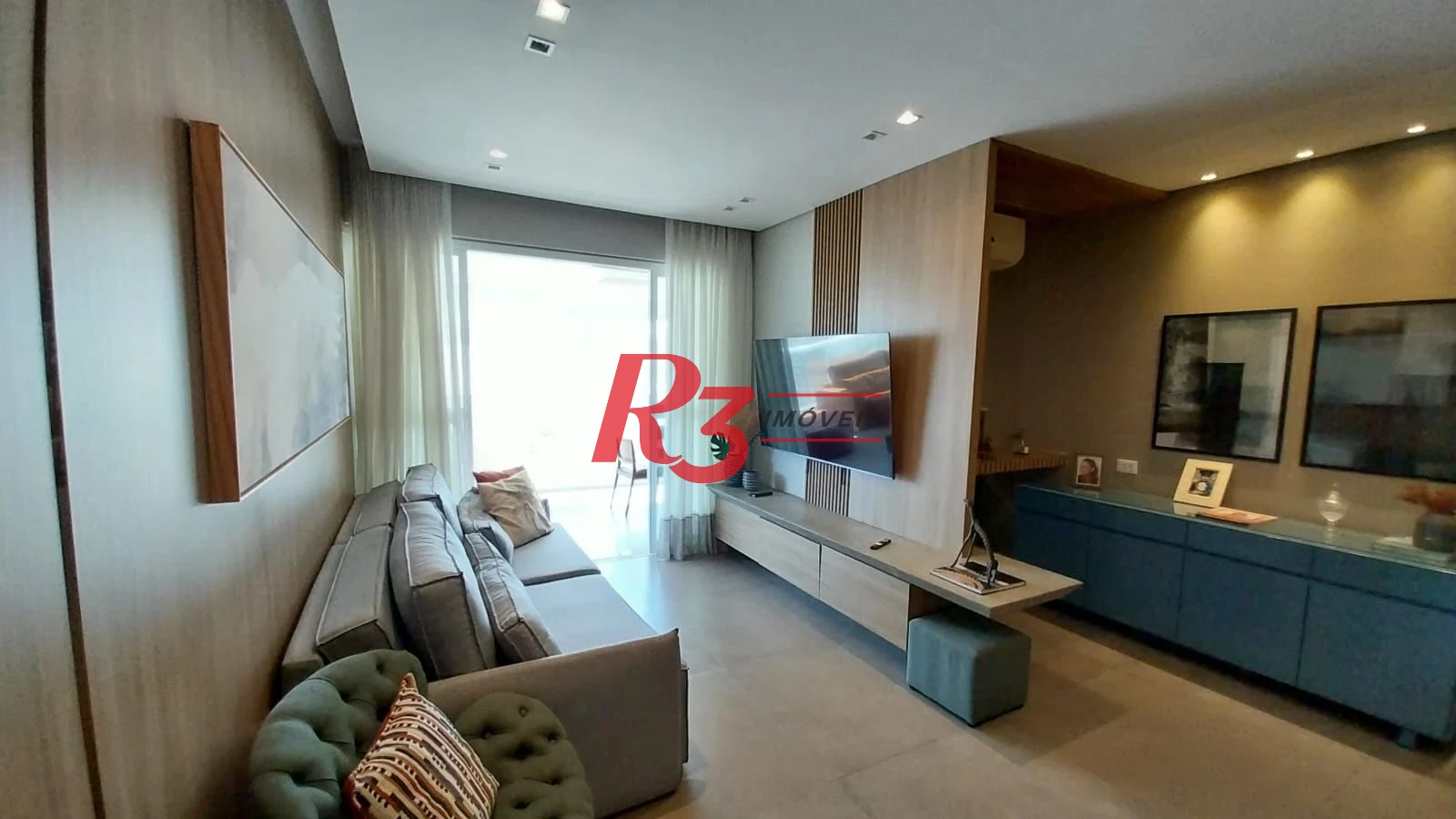 Apartamento com 3 dormitórios à venda, 129 m² por R$ 2.332.000,00 - Gonzaga - Santos/SP
