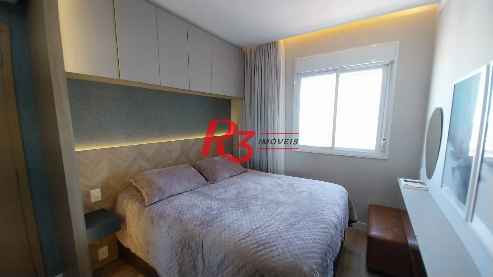 Apartamento com 3 dormitórios à venda, 129 m² por R$ 2.332.000,00 - Gonzaga - Santos/SP