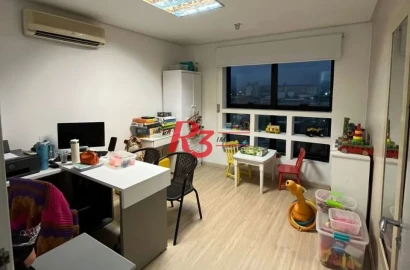 Sala à venda, 80 m² por R$ 380.000,00 - Embaré - Santos/SP