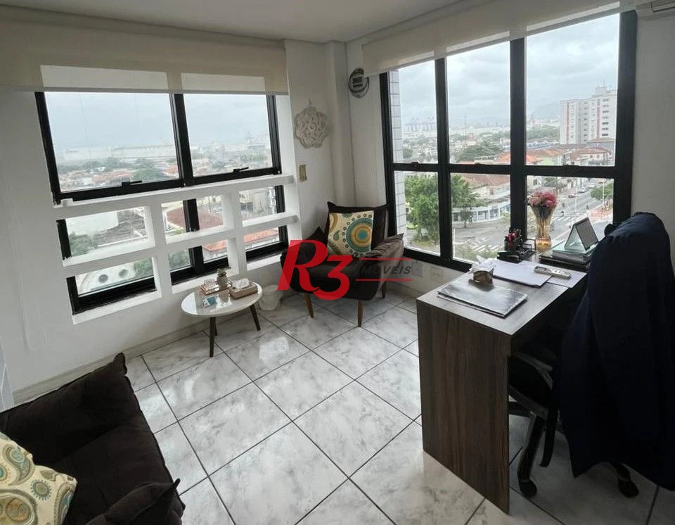 Sala à venda, 80 m² por R$ 380.000,00 - Embaré - Santos/SP