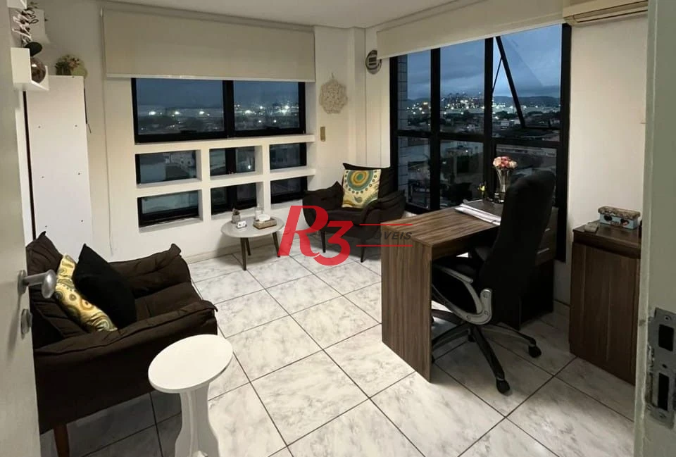 Sala à venda, 80 m² por R$ 380.000,00 - Embaré - Santos/SP