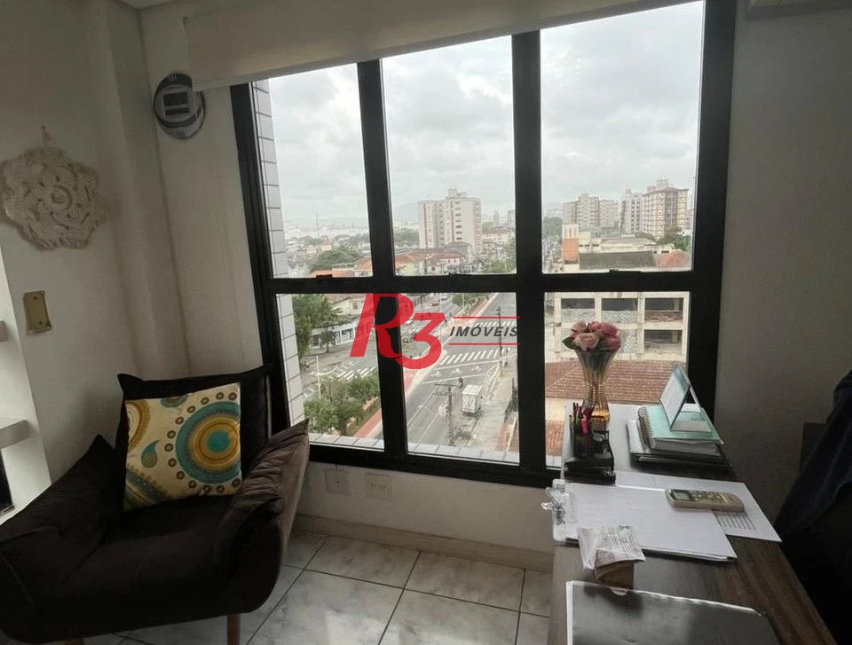 Sala à venda, 80 m² por R$ 380.000,00 - Embaré - Santos/SP