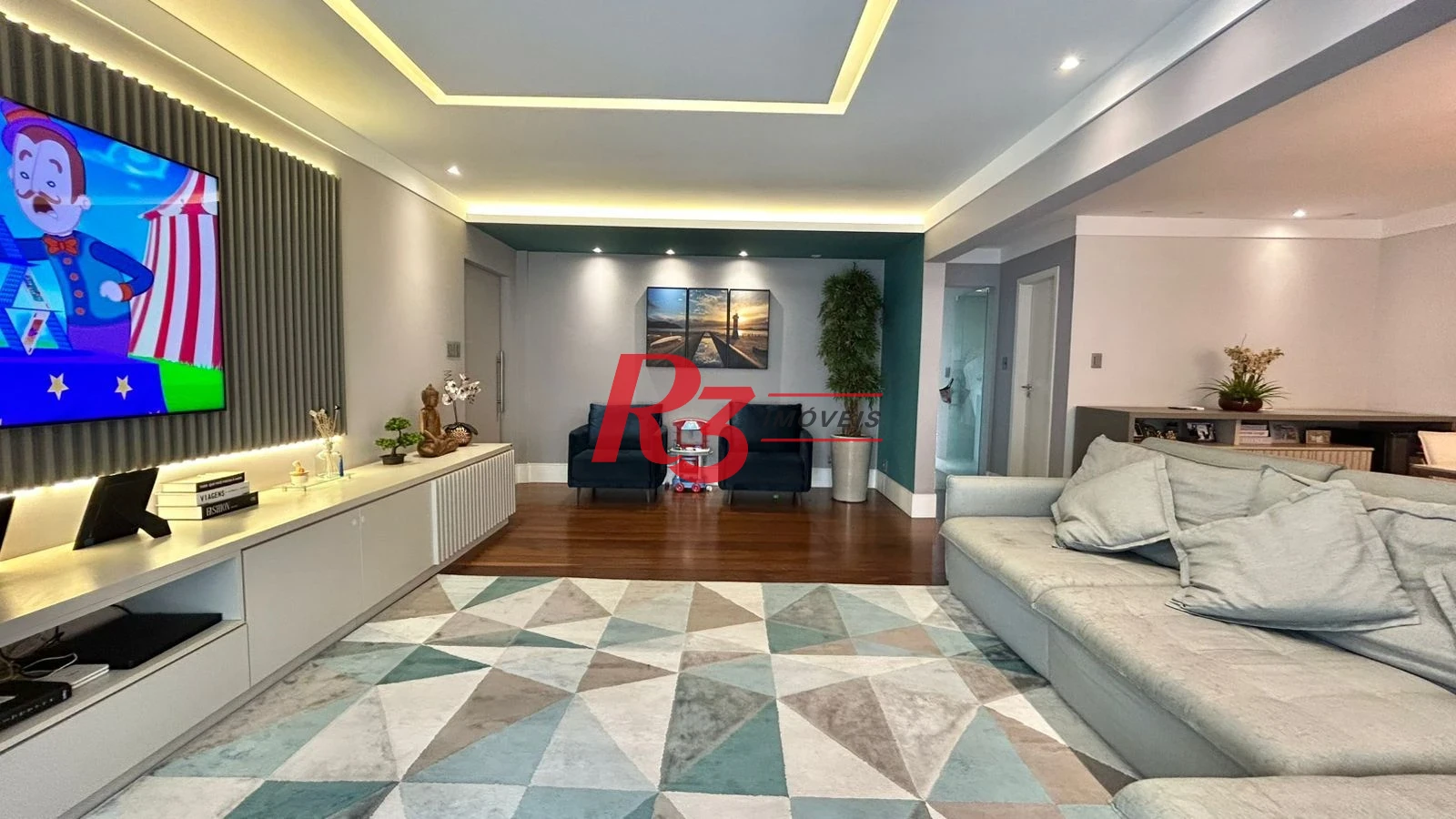 Apartamento com 4 dormitórios à venda, 206 m² por R$ 1.800.000,00 - Aparecida - Santos/SP