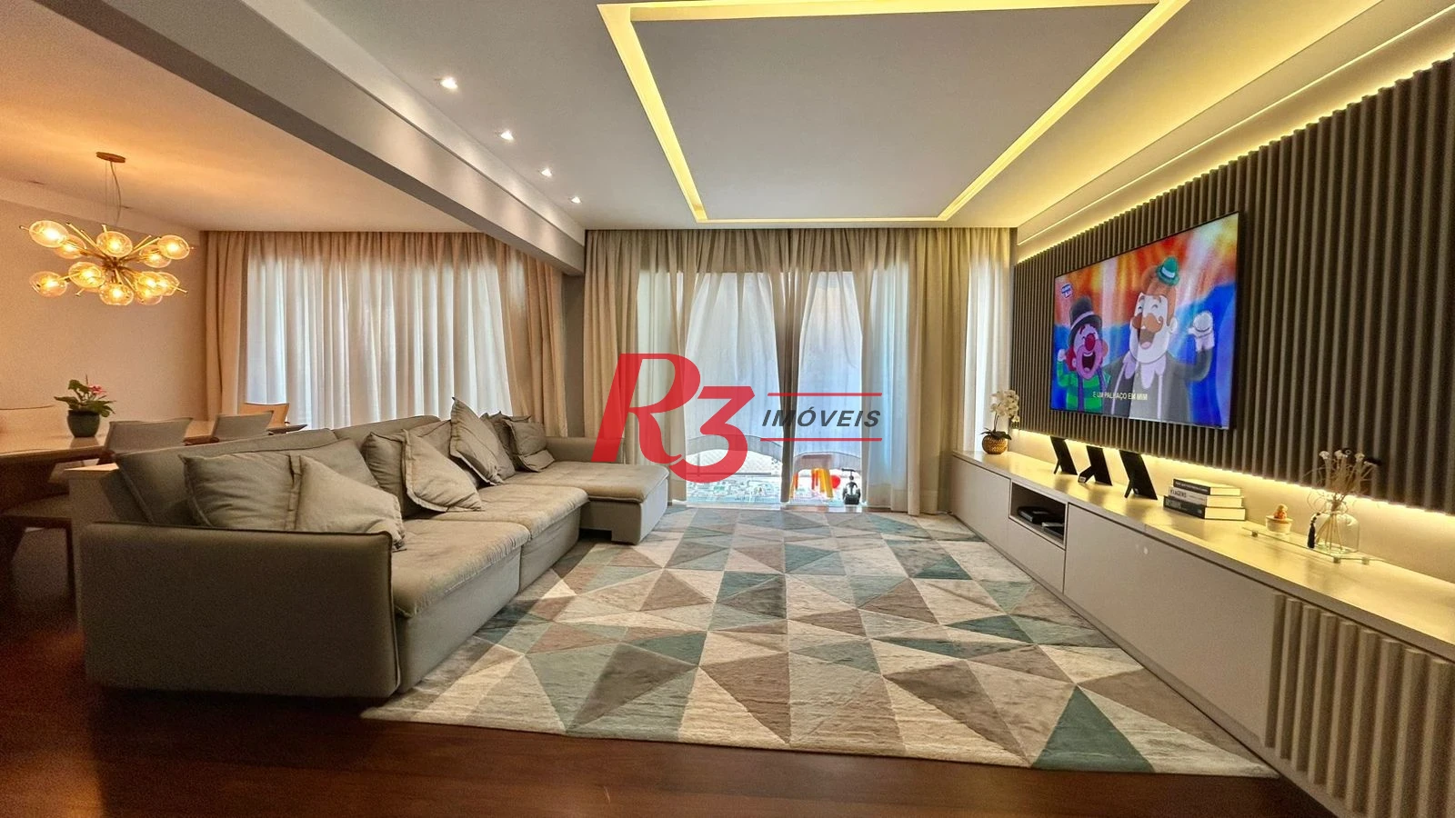 Apartamento com 4 dormitórios à venda, 206 m² por R$ 1.800.000,00 - Aparecida - Santos/SP