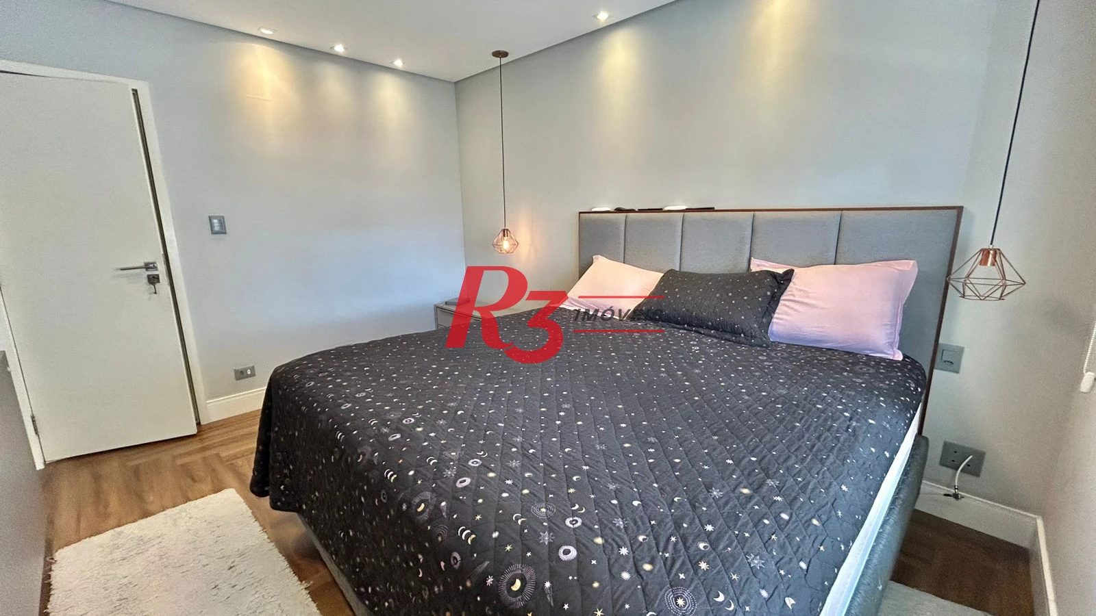 Apartamento com 4 dormitórios à venda, 206 m² por R$ 1.800.000,00 - Aparecida - Santos/SP