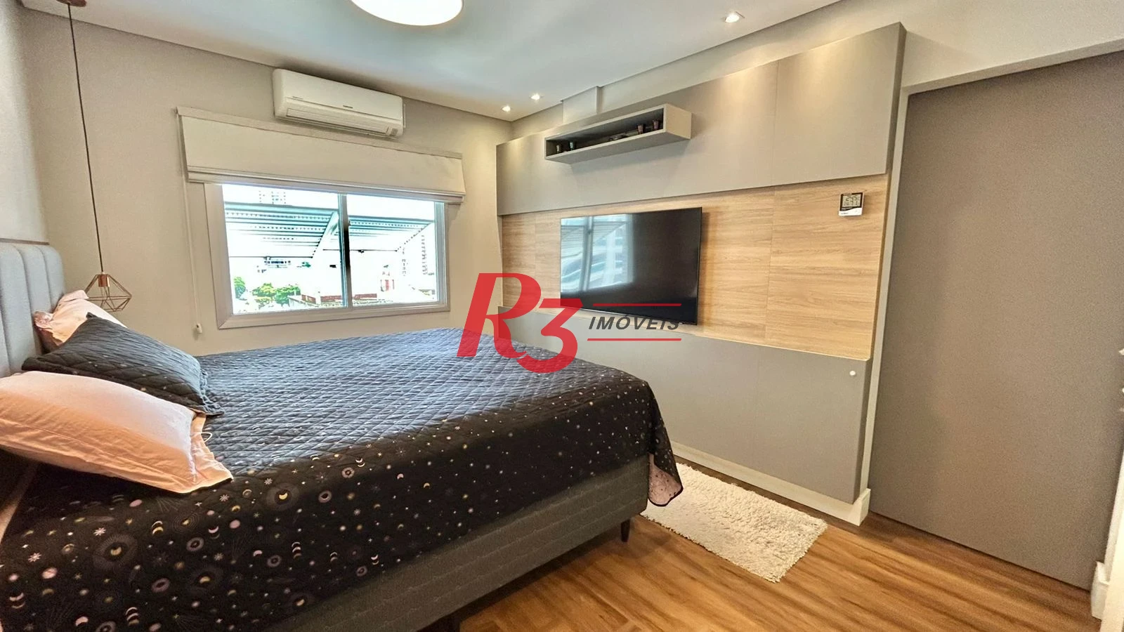 Apartamento com 4 dormitórios à venda, 206 m² por R$ 1.800.000,00 - Aparecida - Santos/SP