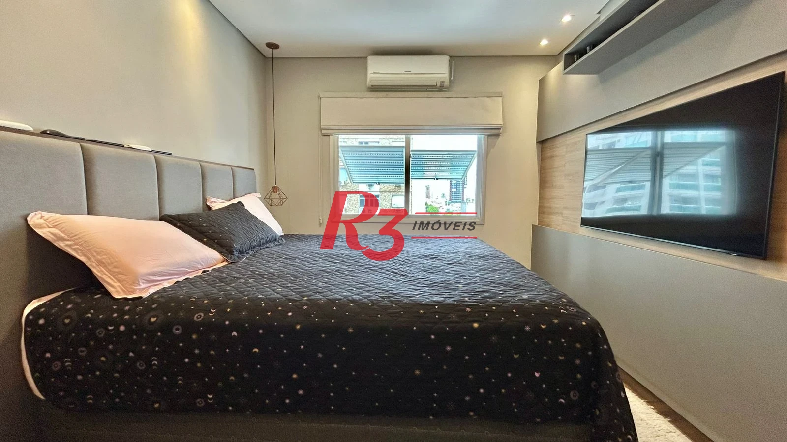 Apartamento com 4 dormitórios à venda, 206 m² por R$ 1.800.000,00 - Aparecida - Santos/SP