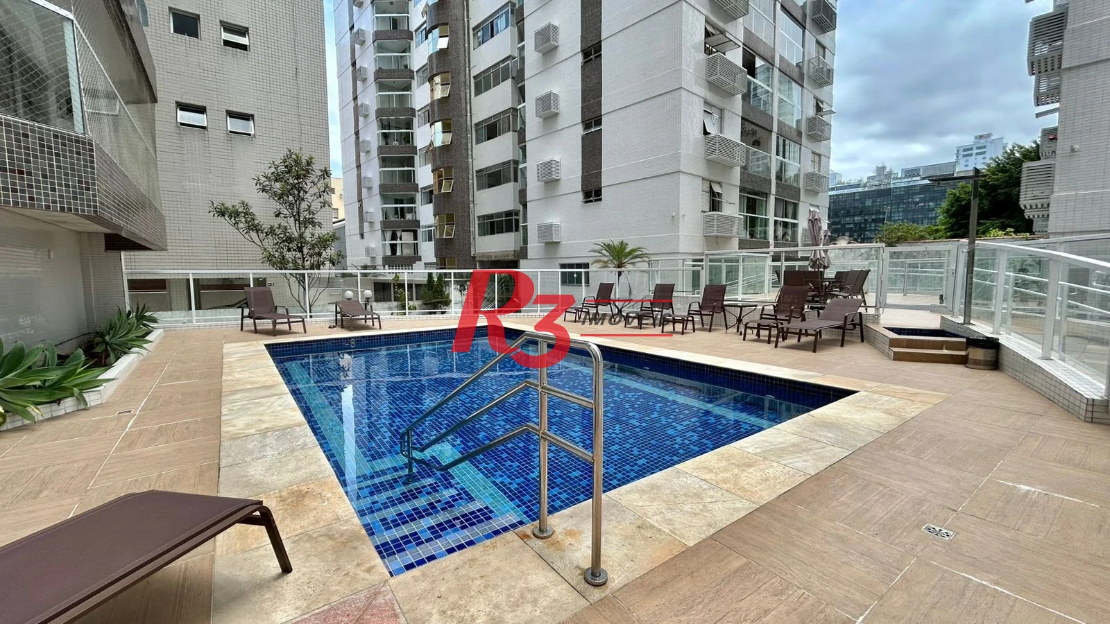Apartamento com 4 dormitórios à venda, 206 m² por R$ 1.800.000,00 - Aparecida - Santos/SP