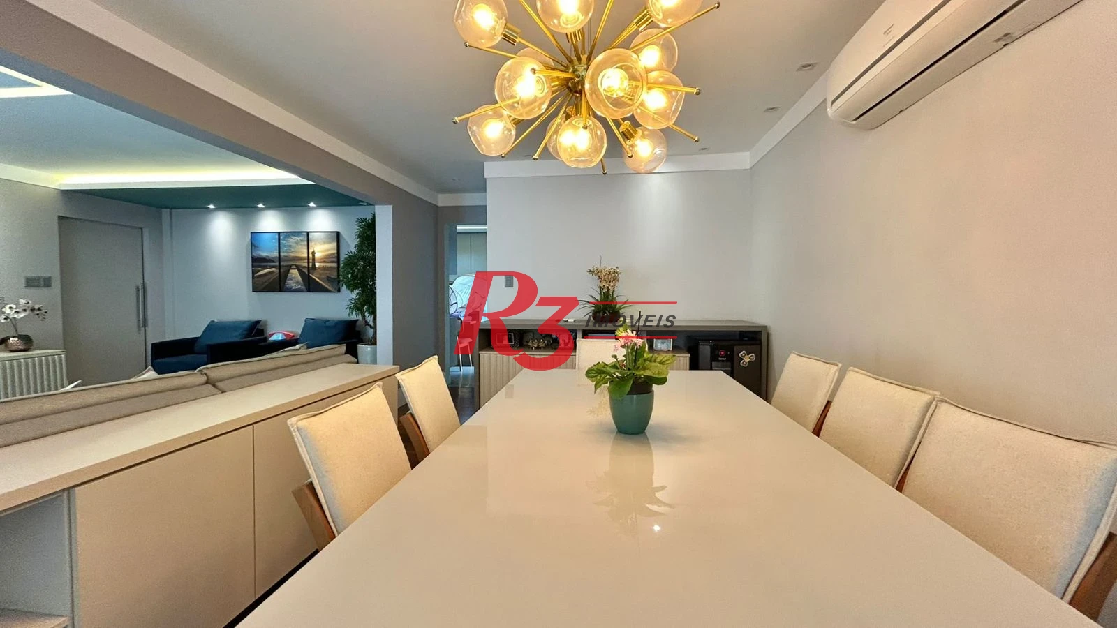 Apartamento com 4 dormitórios à venda, 206 m² por R$ 1.800.000,00 - Aparecida - Santos/SP
