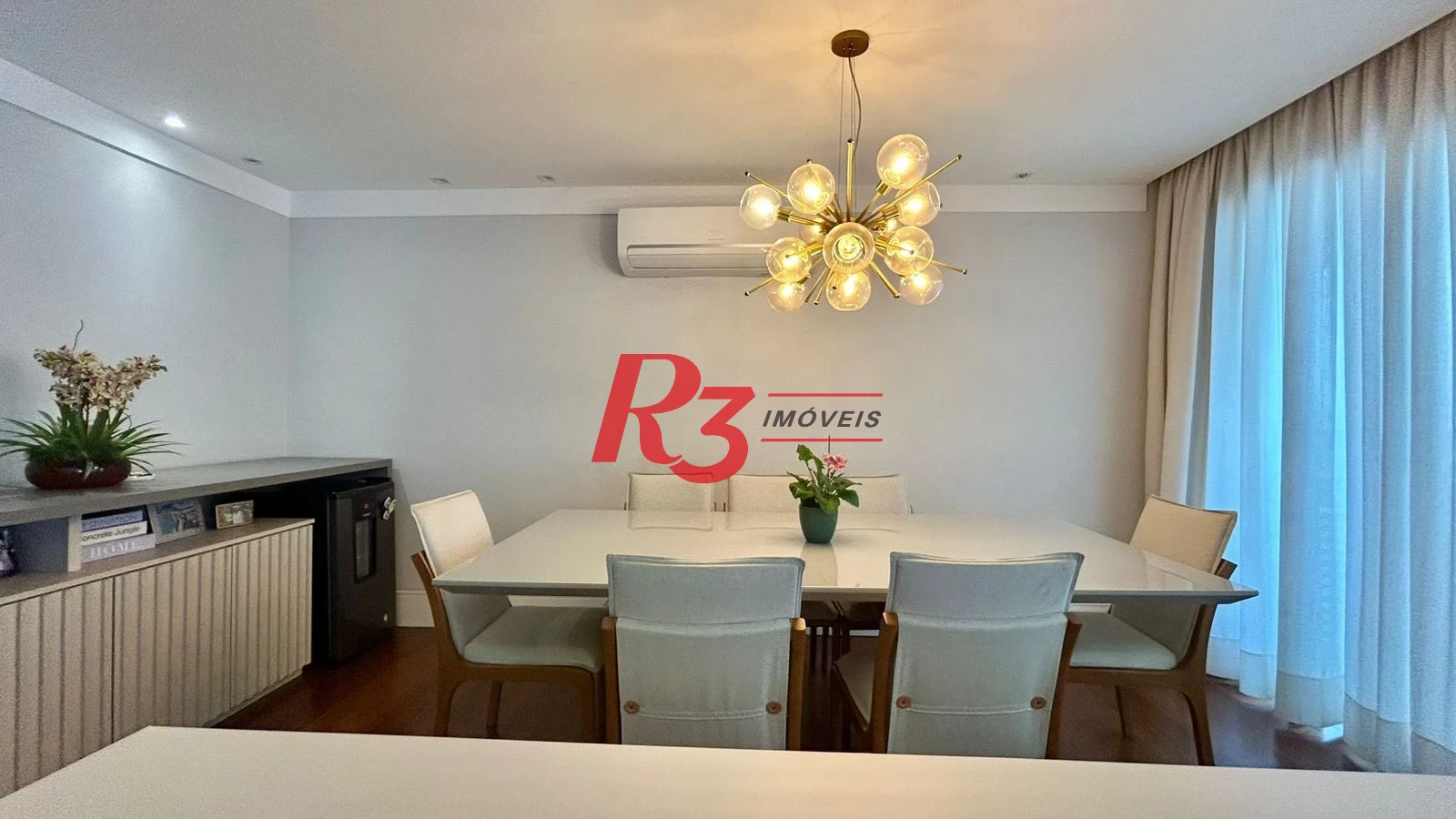 Apartamento com 4 dormitórios à venda, 206 m² por R$ 1.800.000,00 - Aparecida - Santos/SP