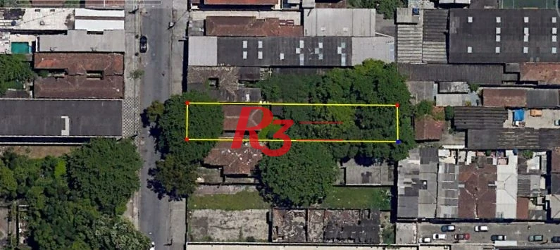 Terreno à venda, 600 m² por R$ 2.980.000,00 - Vila Matias - Santos/SP