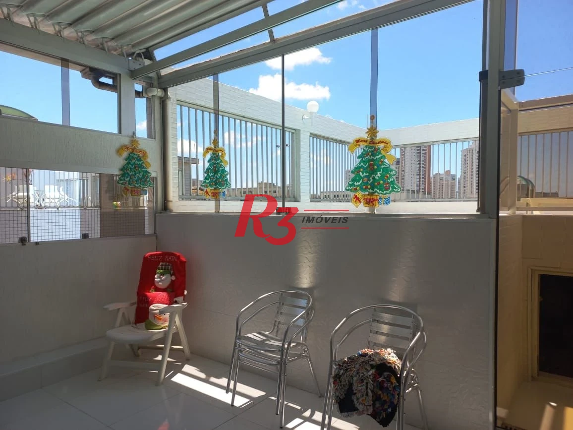 Cobertura à venda, 360 m² por R$ 2.234.000,00 - Ponta da Praia - Santos/SP