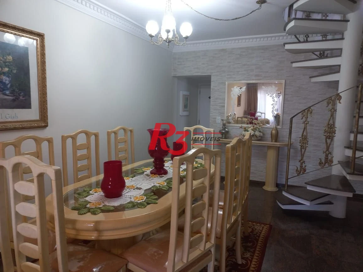 Cobertura à venda, 360 m² por R$ 2.234.000,00 - Ponta da Praia - Santos/SP