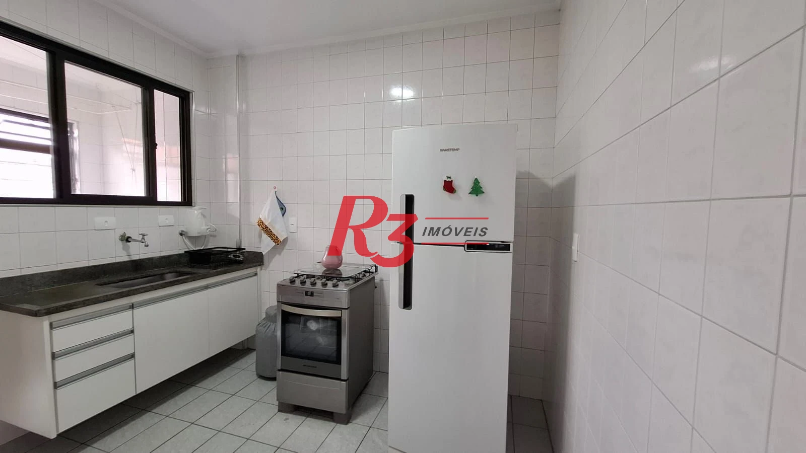 Apartamento com 1 dormitório à venda, 46 m² por R$ 420.000,00 - Embaré - Santos/SP