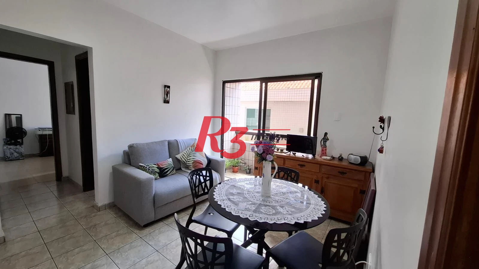 Apartamento com 1 dormitório à venda, 46 m² por R$ 420.000,00 - Embaré - Santos/SP