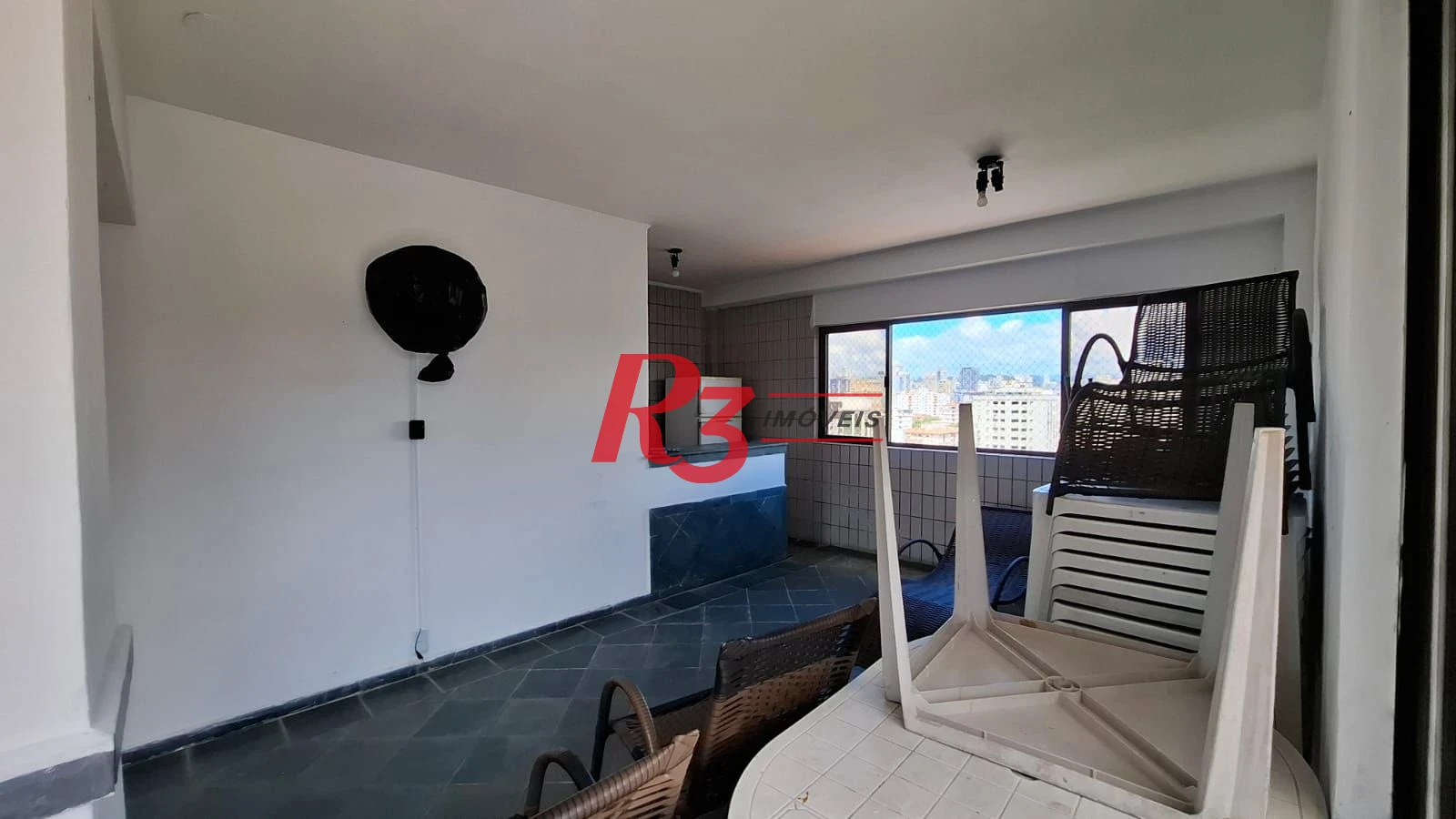 Apartamento com 1 dormitório à venda, 46 m² por R$ 420.000,00 - Embaré - Santos/SP