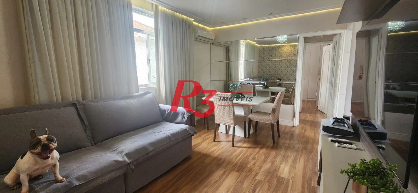 Apartamento à venda, 93 m² por R$ 470.000,00 - Estuário - Santos/SP