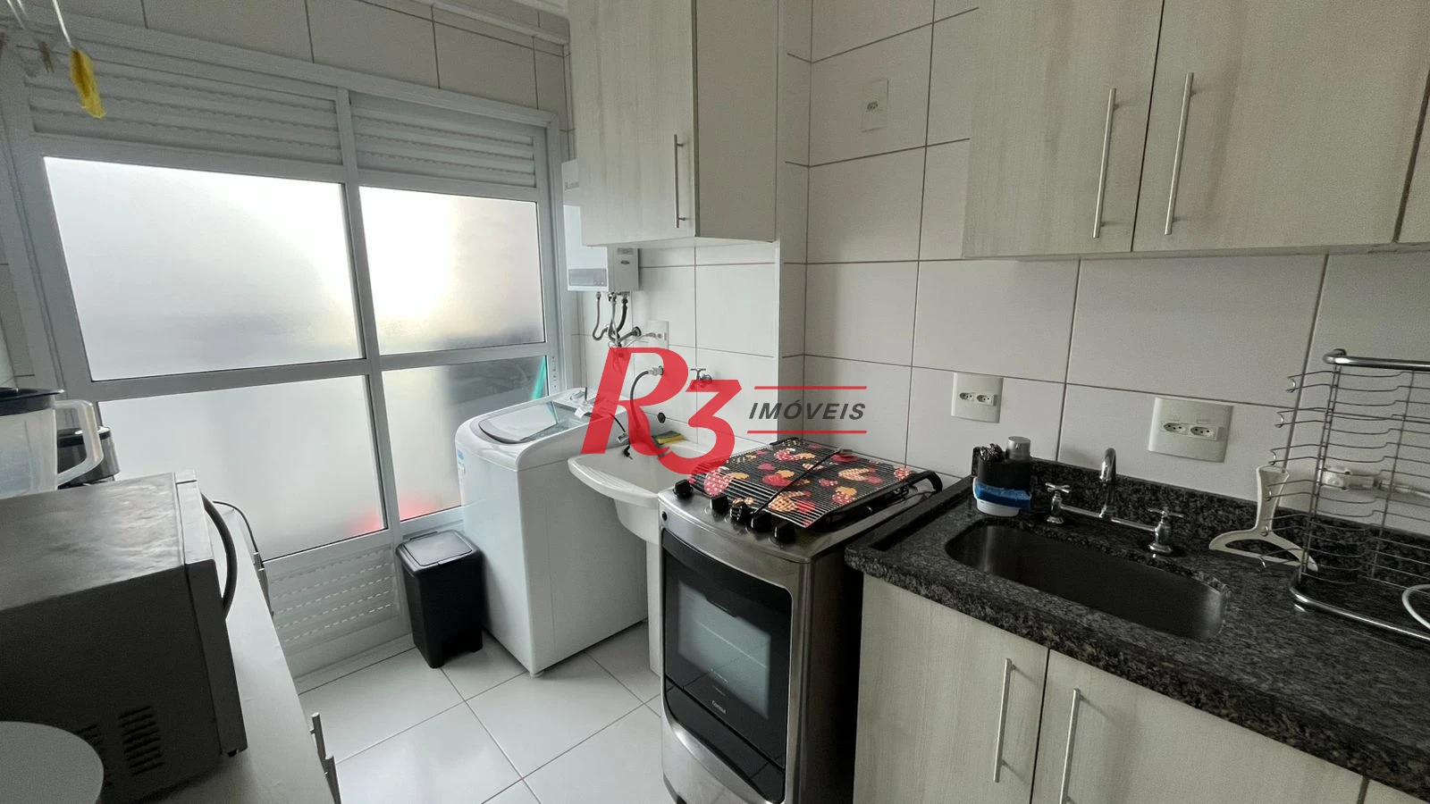 Apartamento com 1 dormitório para alugar, 44 m² por R$ 4.950,00/mês - Ponta da Praia - Santos/SP
