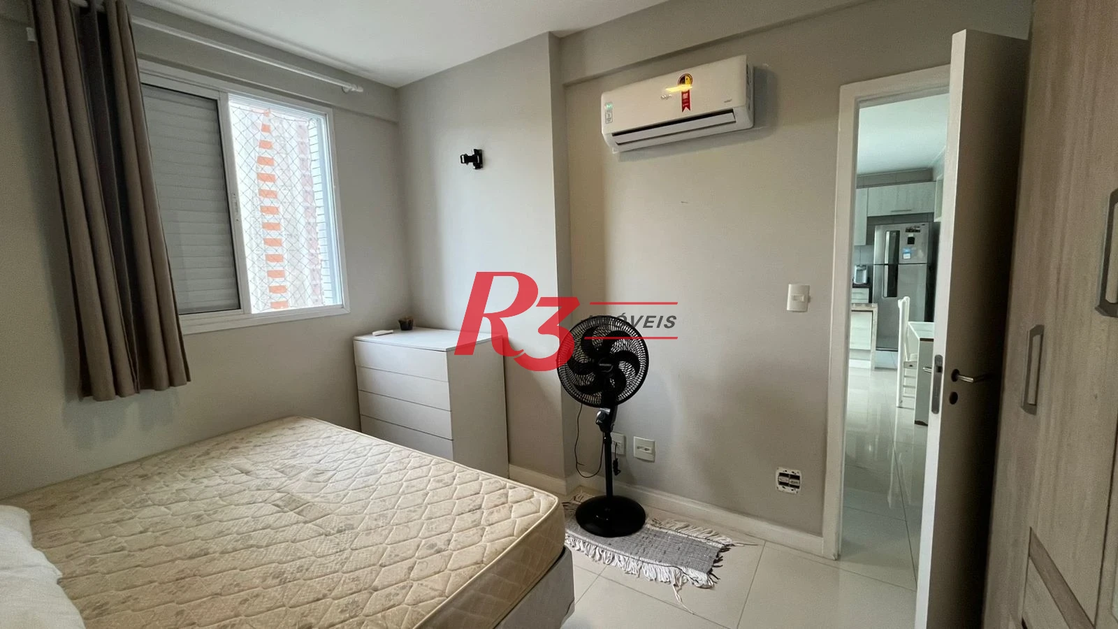 Apartamento com 1 dormitório para alugar, 44 m² por R$ 4.950,00/mês - Ponta da Praia - Santos/SP