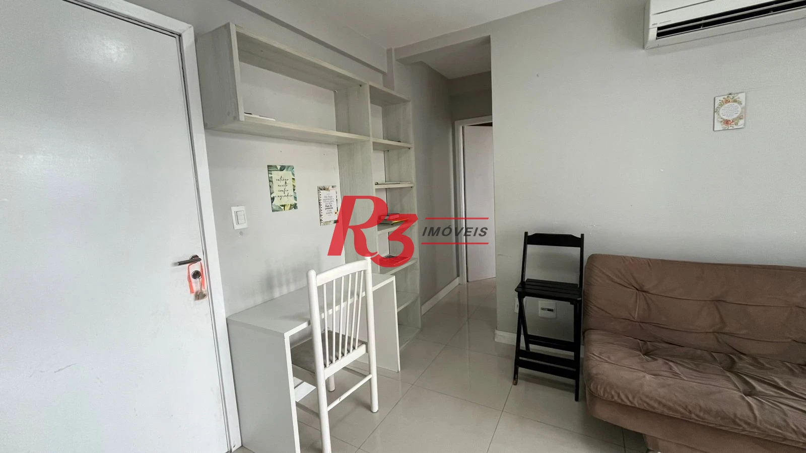 Apartamento com 1 dormitório para alugar, 44 m² por R$ 4.950,00/mês - Ponta da Praia - Santos/SP