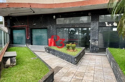 Loja, 92 m² - venda por R$ 800.000,00 ou aluguel por R$ 5.000,00/mês - Ponta da Praia - Santos/SP