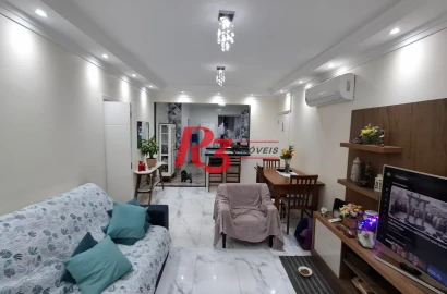 Apartamento à venda, 105 m² por R$ 715.000,00 - Ponta da Praia - Santos/SP