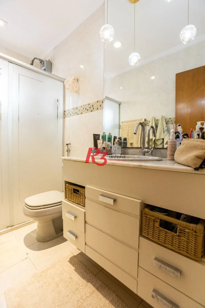 Apartamento à venda, 138 m² por R$ 1.550.000,00 - Boqueirão - Santos/SP