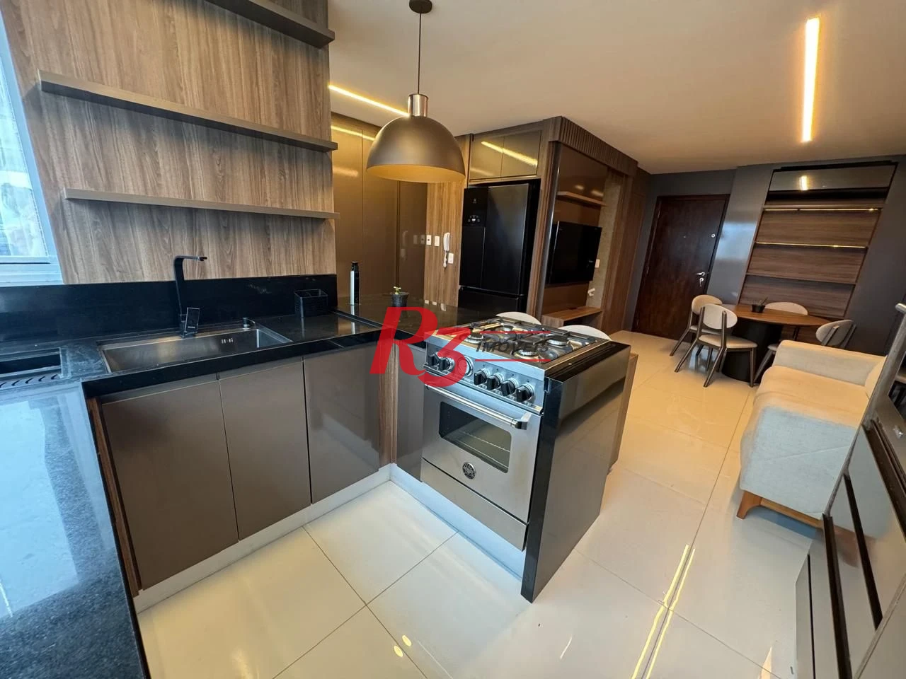 Apartamento Duplex com 3 dormitórios à venda, 115 m² por R$ 1.710.000,00 - Pompéia - Santos/SP