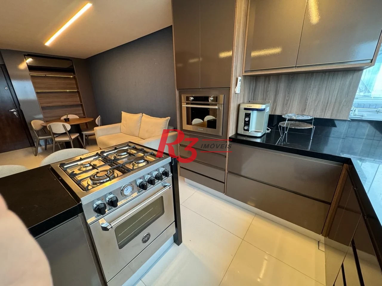 Apartamento Duplex com 3 dormitórios à venda, 115 m² por R$ 1.710.000,00 - Pompéia - Santos/SP