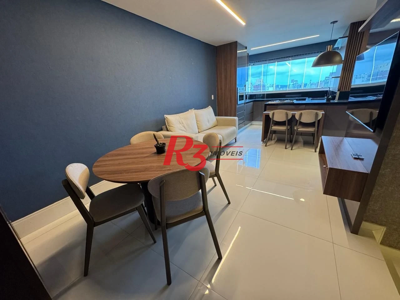 Apartamento Duplex com 3 dormitórios à venda, 115 m² por R$ 1.710.000,00 - Pompéia - Santos/SP