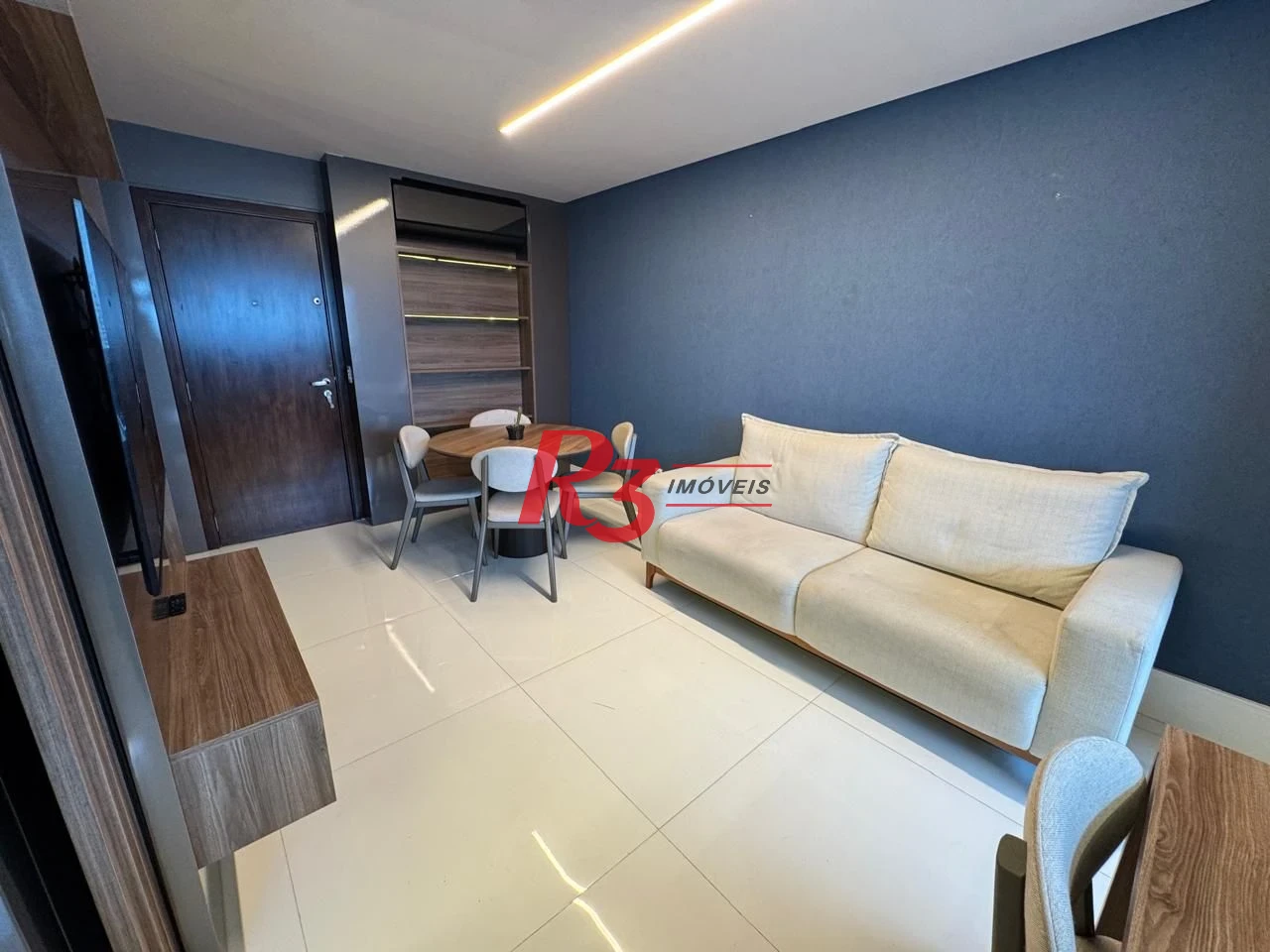 Apartamento Duplex com 3 dormitórios à venda, 115 m² por R$ 1.710.000,00 - Pompéia - Santos/SP
