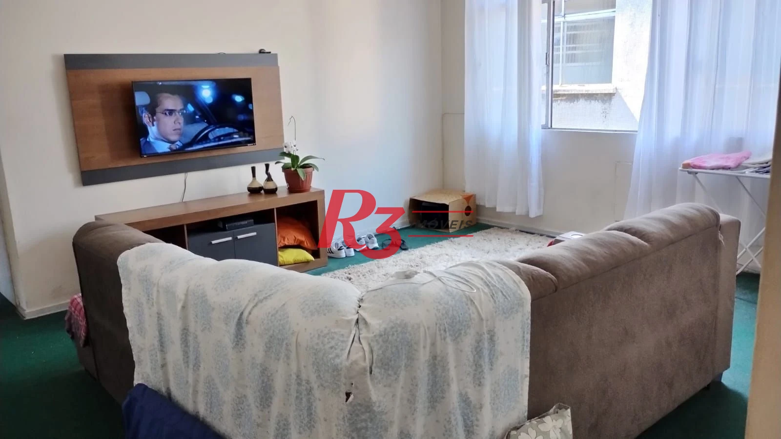 Apartamento com 3 dormitórios à venda, 69 m² por R$ 375.000,00 - Boqueirão - Santos/SP