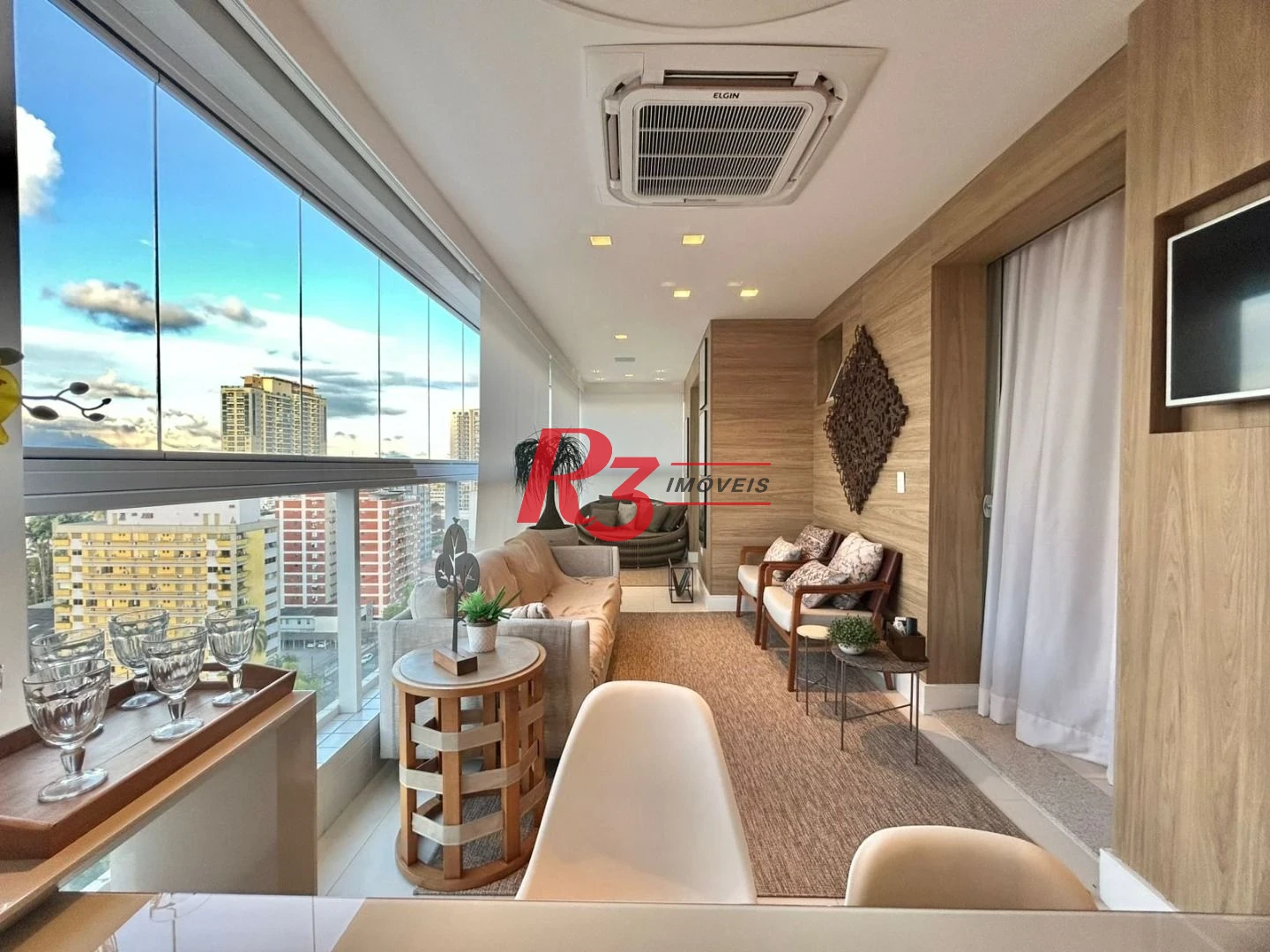 Apartamento com 3 dormitórios à venda, 178 m² por R$ 3.500.000,00 - Boqueirão - Santos/SP