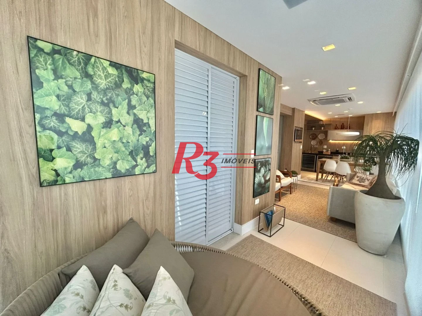 Apartamento com 3 dormitórios à venda, 178 m² por R$ 3.500.000,00 - Boqueirão - Santos/SP