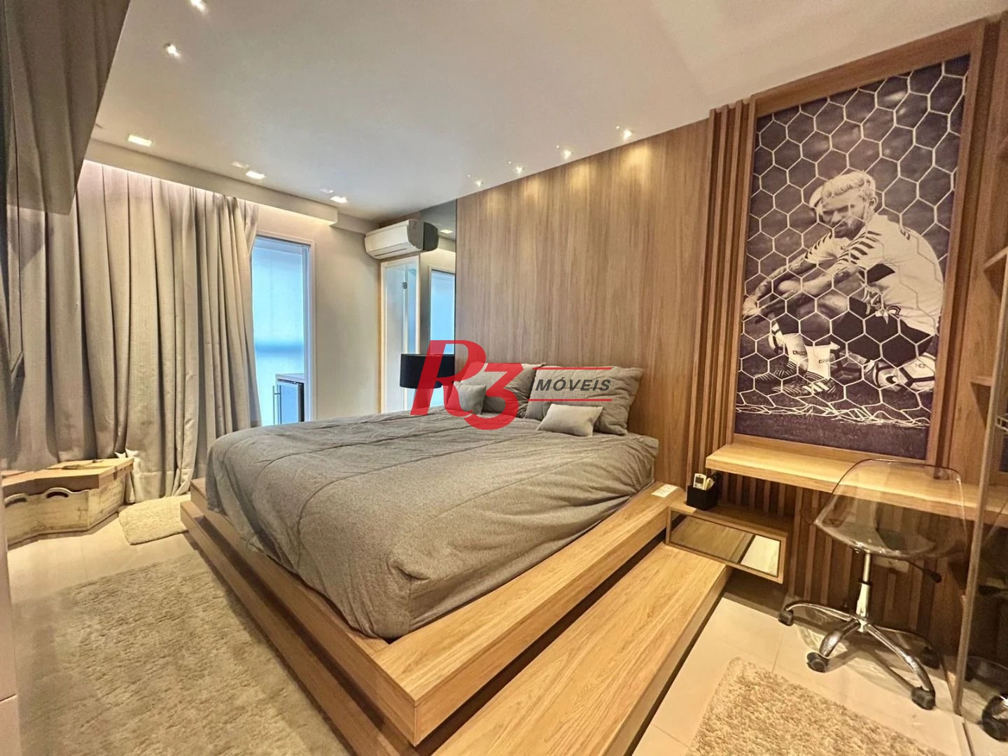 Apartamento com 3 dormitórios à venda, 178 m² por R$ 3.500.000,00 - Boqueirão - Santos/SP
