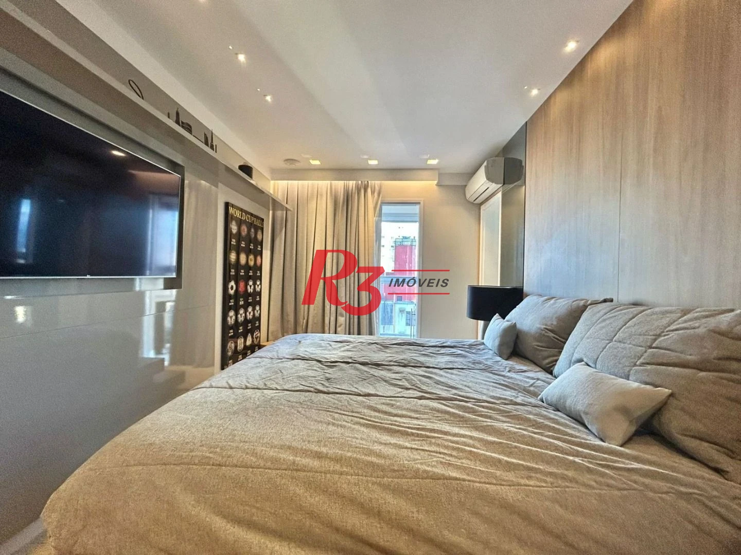 Apartamento com 3 dormitórios à venda, 178 m² por R$ 3.500.000,00 - Boqueirão - Santos/SP