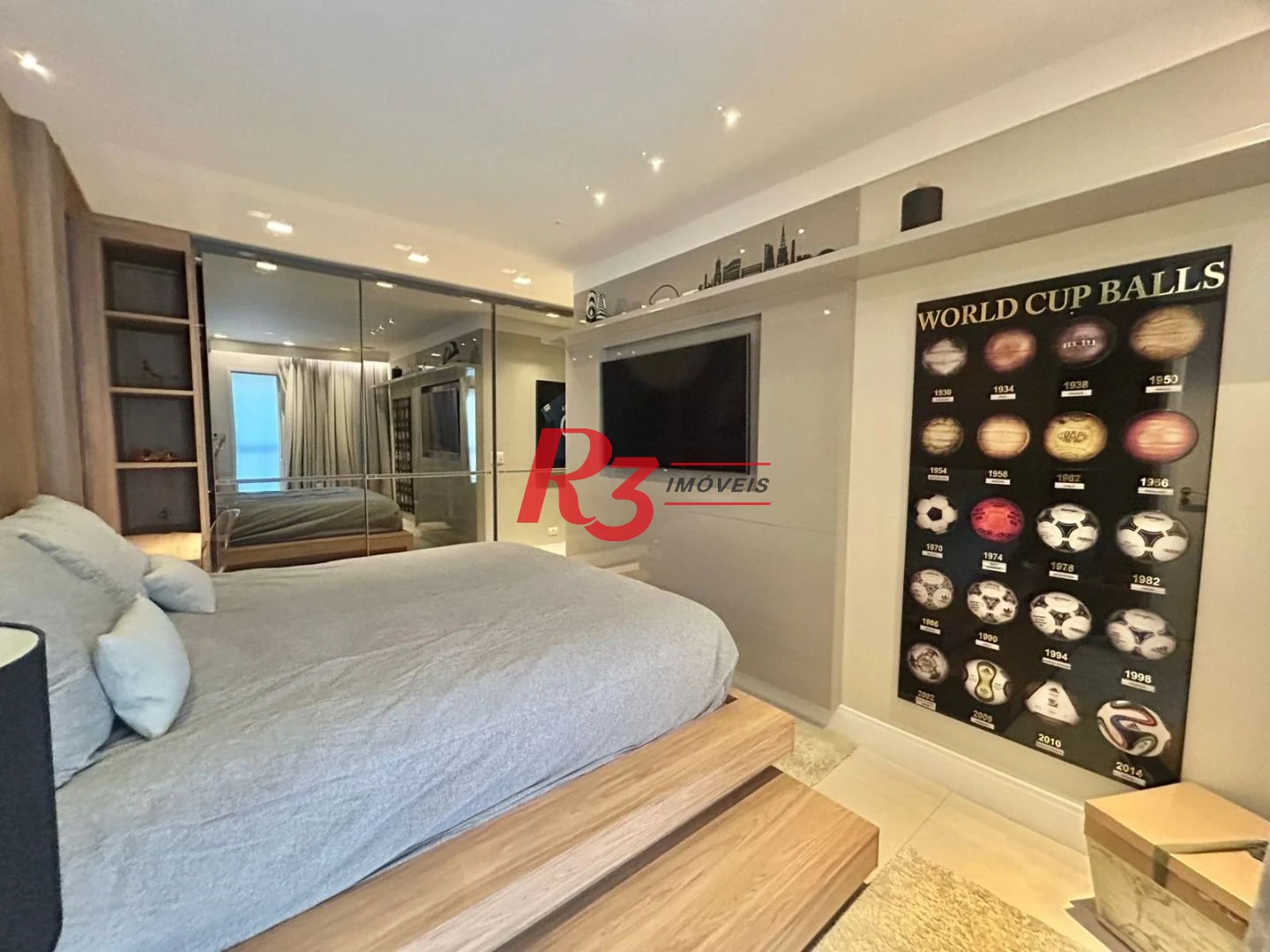 Apartamento com 3 dormitórios à venda, 178 m² por R$ 3.500.000,00 - Boqueirão - Santos/SP